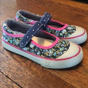 See Kai Run floral Mary Janes